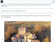 Tablet Screenshot of chateau-medieval.com